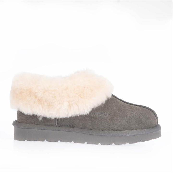Everau Women's Grey Ibis Slippers Size 5