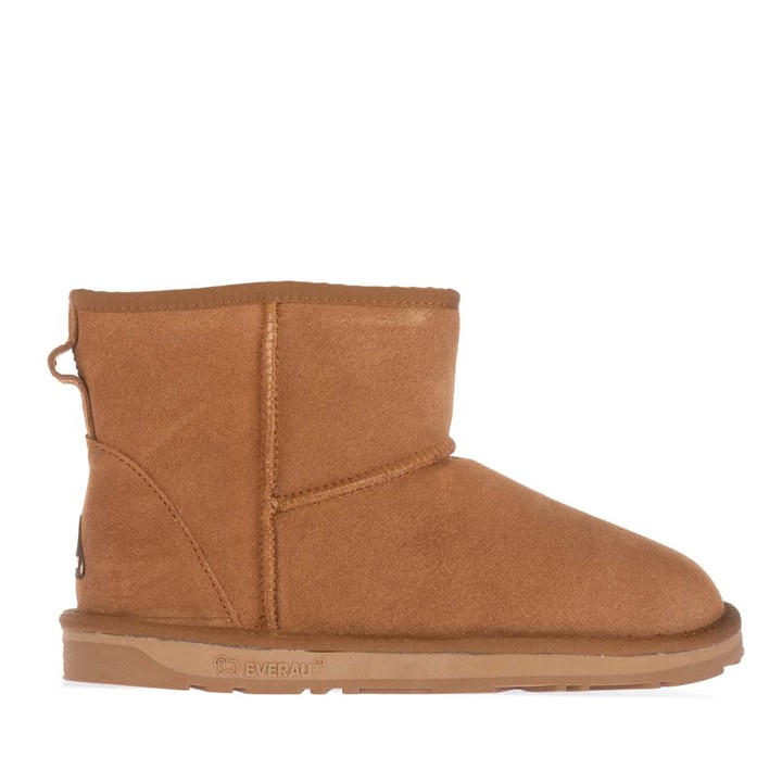 Everau Women's Brown Finch Ultra Mini Classic Boots Size 5