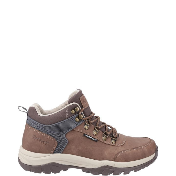 Cotswold Men's Brown Overbury Hiking Boots Size 12