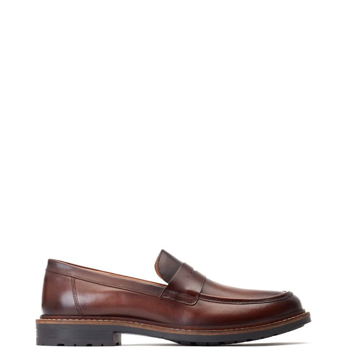 Base London Men's Brown Ivey Loafer Size 12