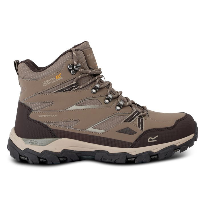 Regatta Women's Walnut/White Pepper Holcombe Iii Walking Boots Size 7