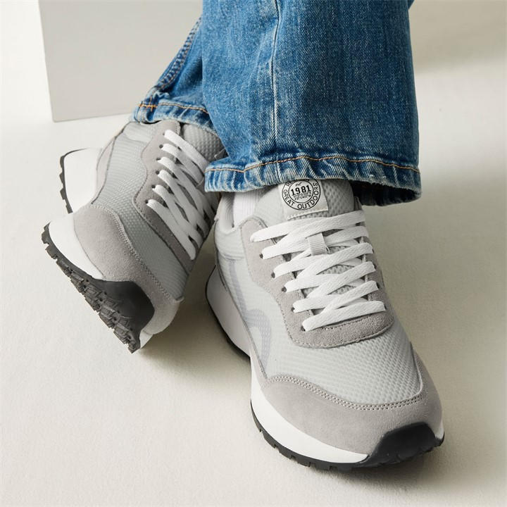 Regatta Women's Grey Marine Heritage Trainers Size 8