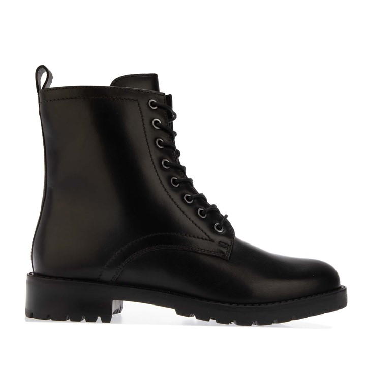 Dune London Prestin Lace-up Leather Boots