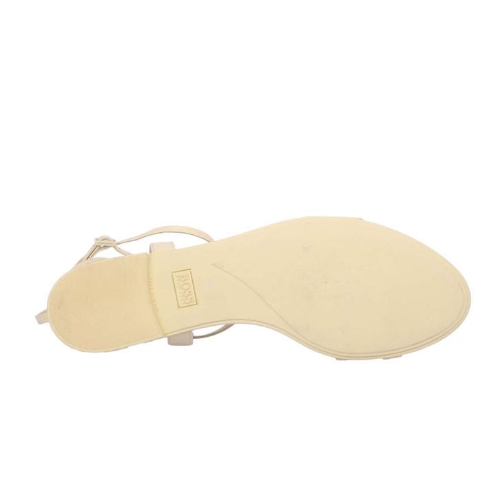 Yellow - Boss - Kristin Flat Sandals