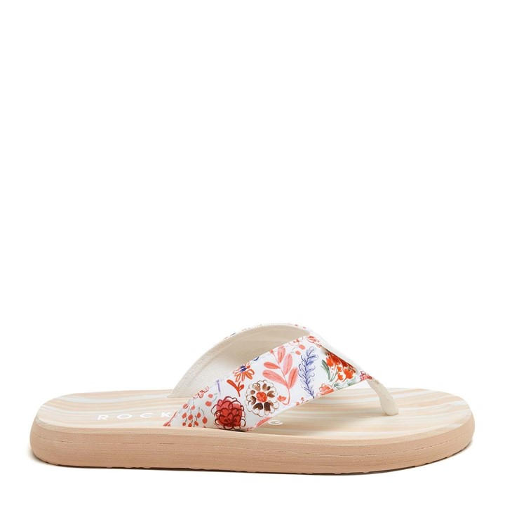 White - Rocket Dog - Adios Kitts Flip Flops