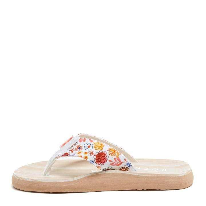 White - Rocket Dog - Adios Kitts Flip Flops