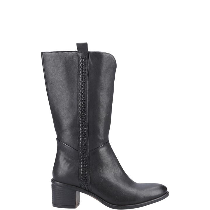 Hush Puppies Whitney Mid Boot In Black