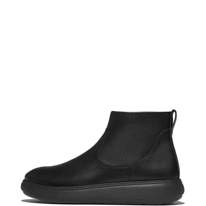 Fitflop Iq-comff Ankle Boots In Black
