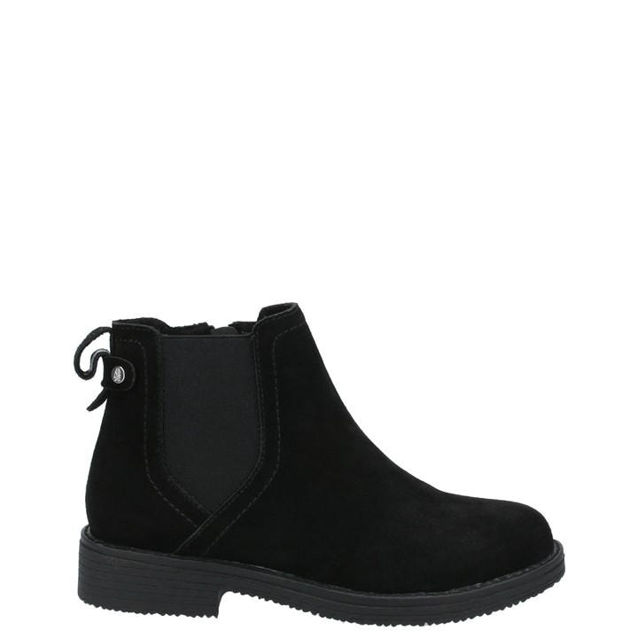 Hush Puppies Maddy Wide Boot In Black
