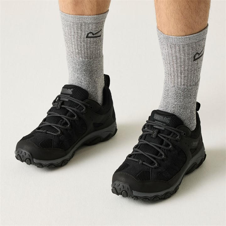Regatta Men's Black Edgepoint Iv Low Size 6.5
