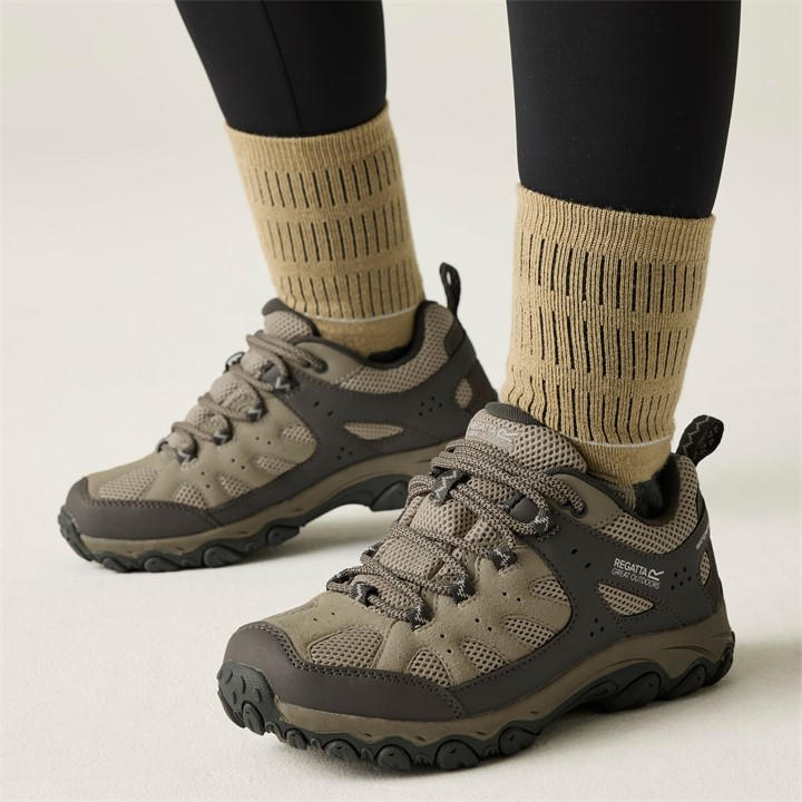 Regatta Women's Brown Edgepoint Iv Low Walking Shoes Size 5