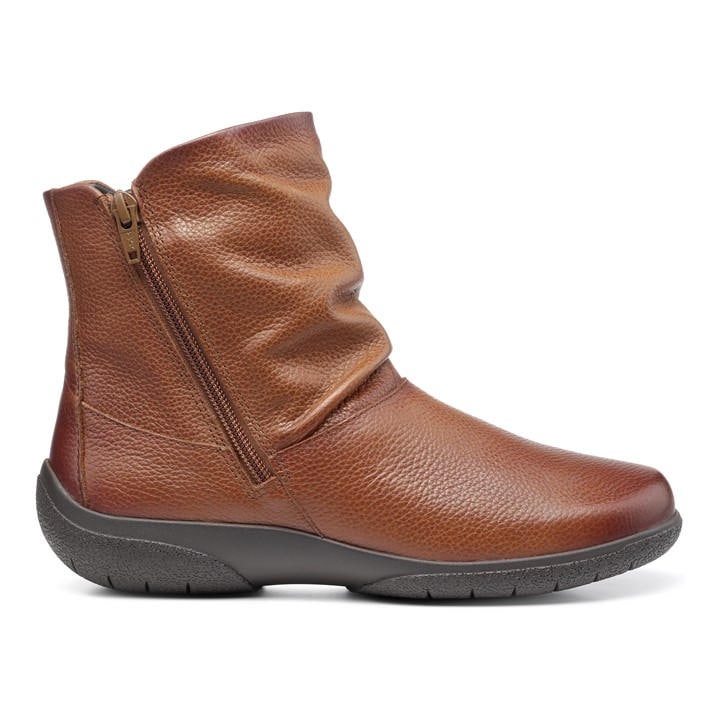 Hotter Whisper Ankle Boots Wide Fi In Brown