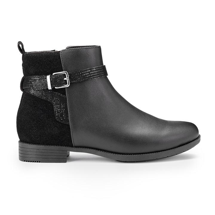 Hotter Haydock Ankle Boots Wide Fi