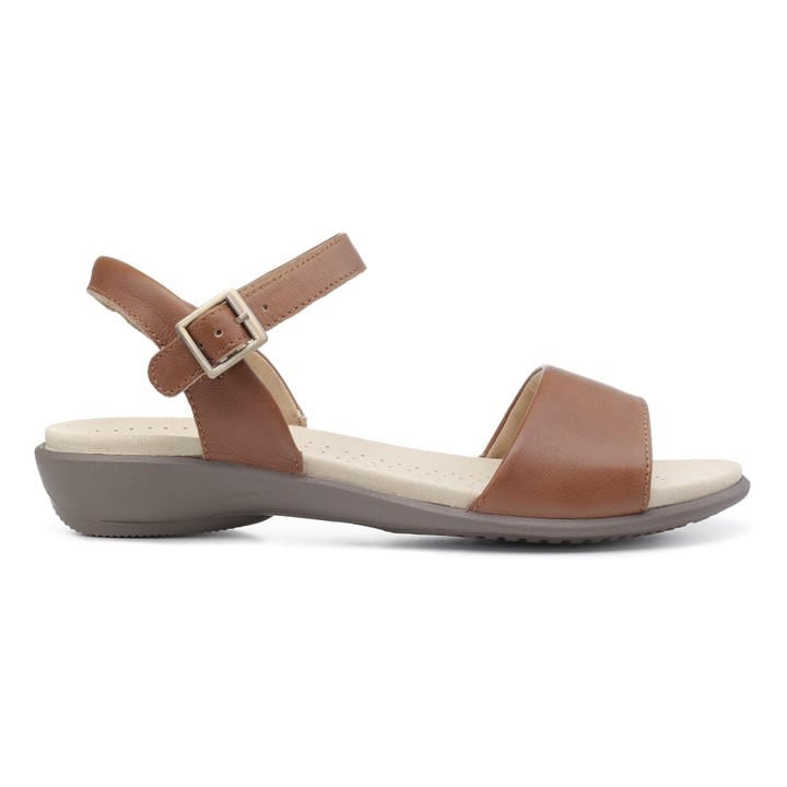 Hotter Tropic Sandals Wide Fi In Brown