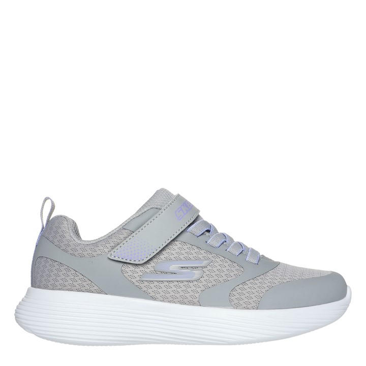 Skechers Girls Grey Go Run 400 V2 Trainers Childrens C10