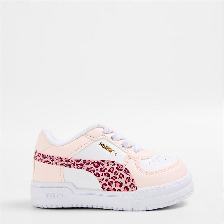 Wht/Leopard - Puma - CA Pro Low-Top Trainers