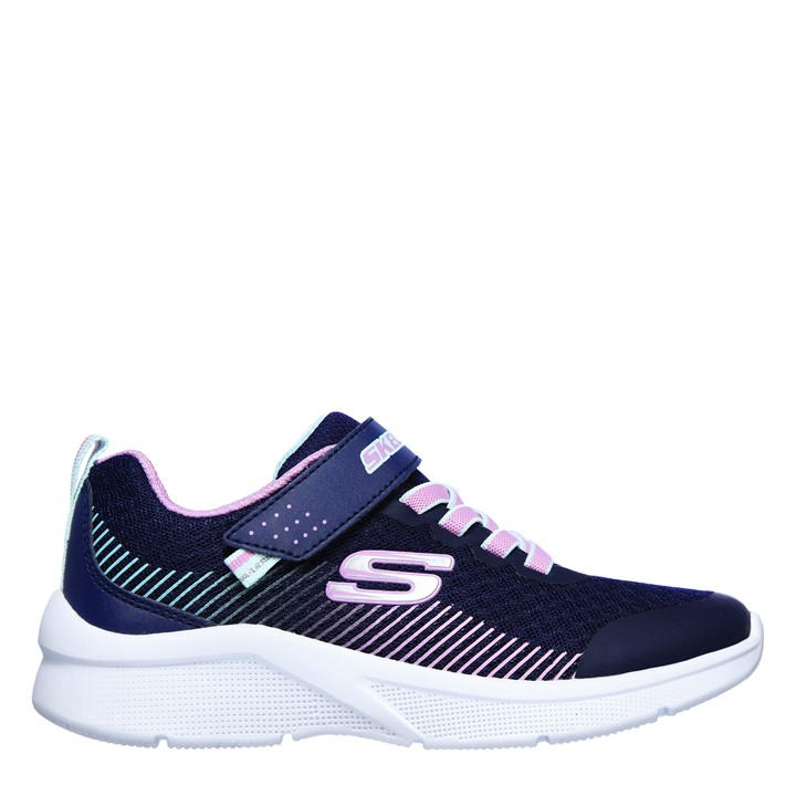 Skechers Girls Purple Microspec Runners Child C12