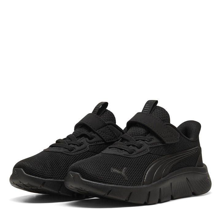 Puma Boys Black Flexfocus Modern Ac+ Ps Runners Size 2