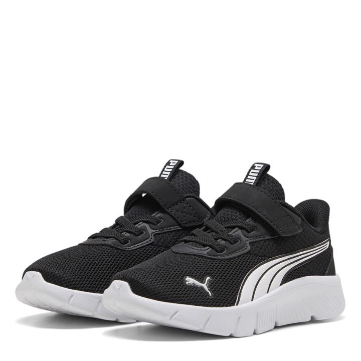 Puma Boys Black Flexfocus Modern Ac+ Ps Runners Size 2