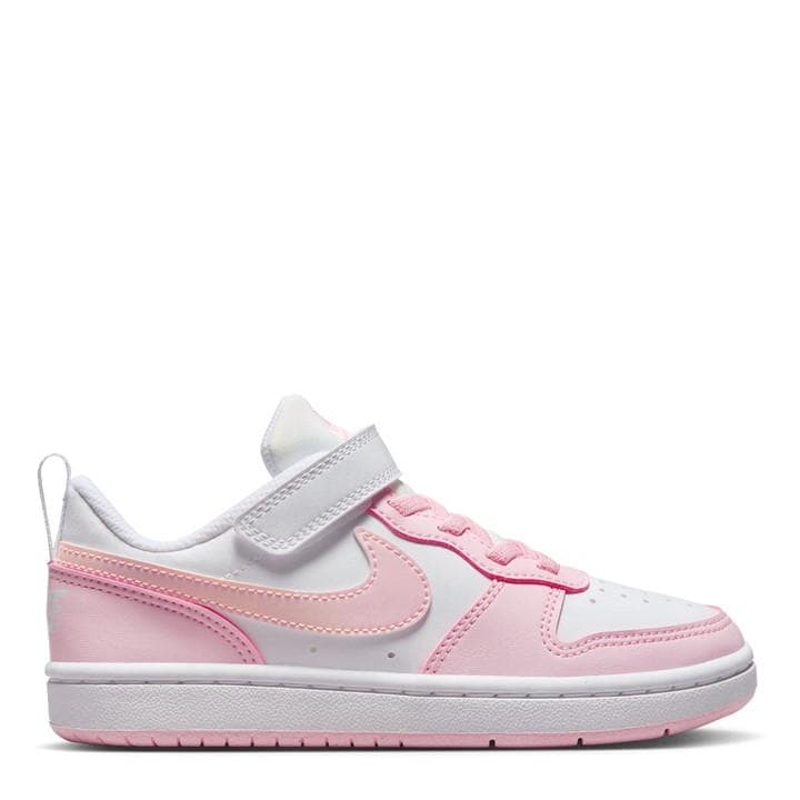 Nike Girls White Court Borough Low Recraft Little Kids' Shoes - C13