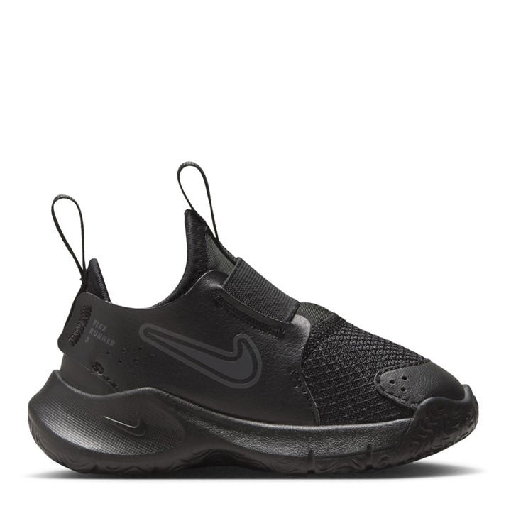Nike Boys Black Flex Runner 3 Baby/Toddler Shoes C4