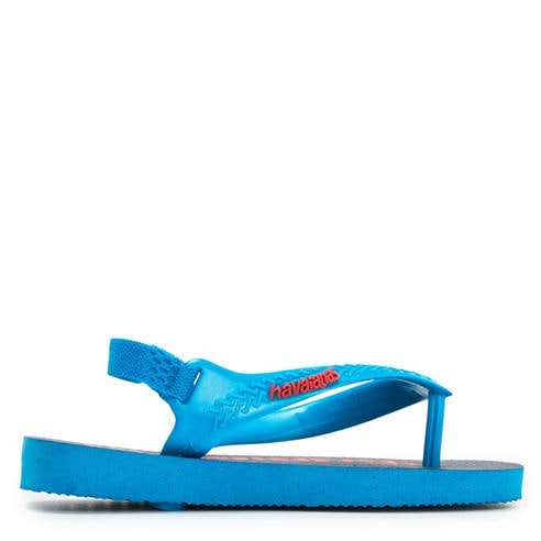 Havaianas - Unisex Kids' Logomania Turquoise Flip Flops