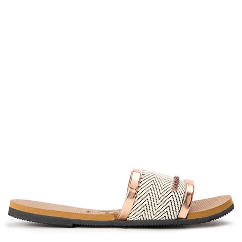 Havaianas - Unisex Kids Hav You Trancoso Premium Bronze Flip Flops