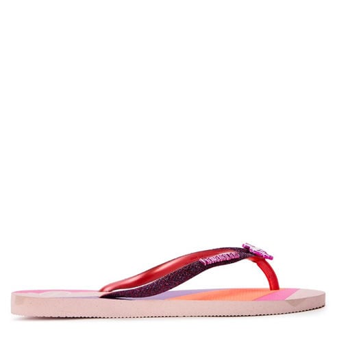 Havaianas - Unisex Kids' Slim Glitter Candy Pink Flip Flops