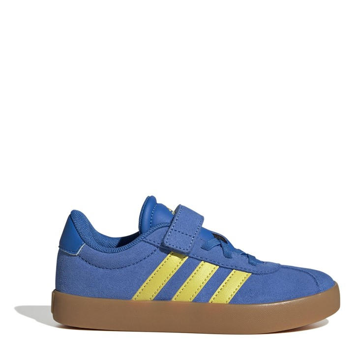 Adidas Boys Blue Vl Court 3.0 Shoes Child C10
