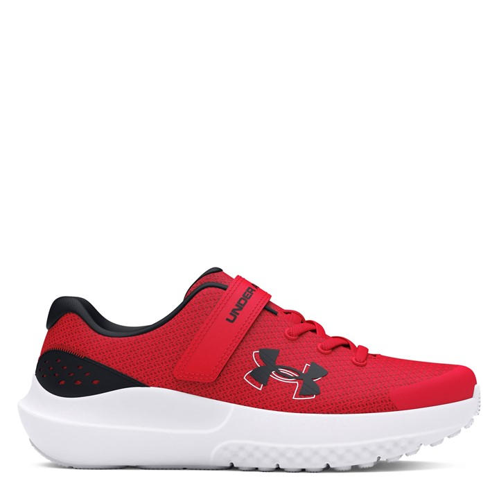 Under Armour Boys Red Surge 4 Ac Running Shoes Unisex Childrens C11