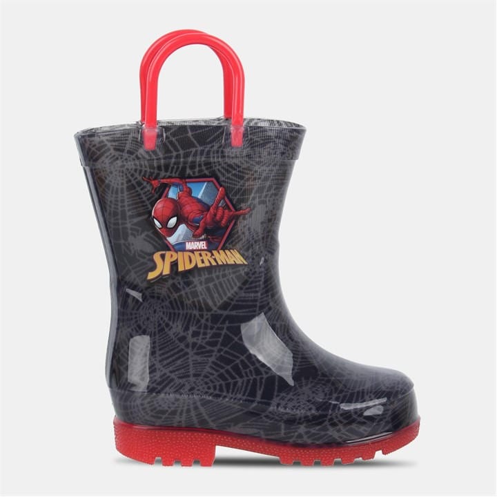 Spiderman - Character - Light Up Wellingtons Infants