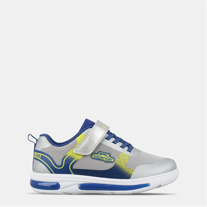 Slazenger Boys Grey Camo Go 2..0 Trainers Childrens C8