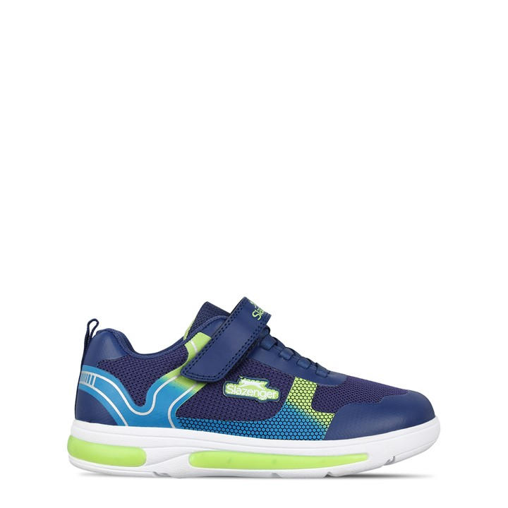 Slazenger Boys Blue Camo Go 2..0 Trainers Childrens C12