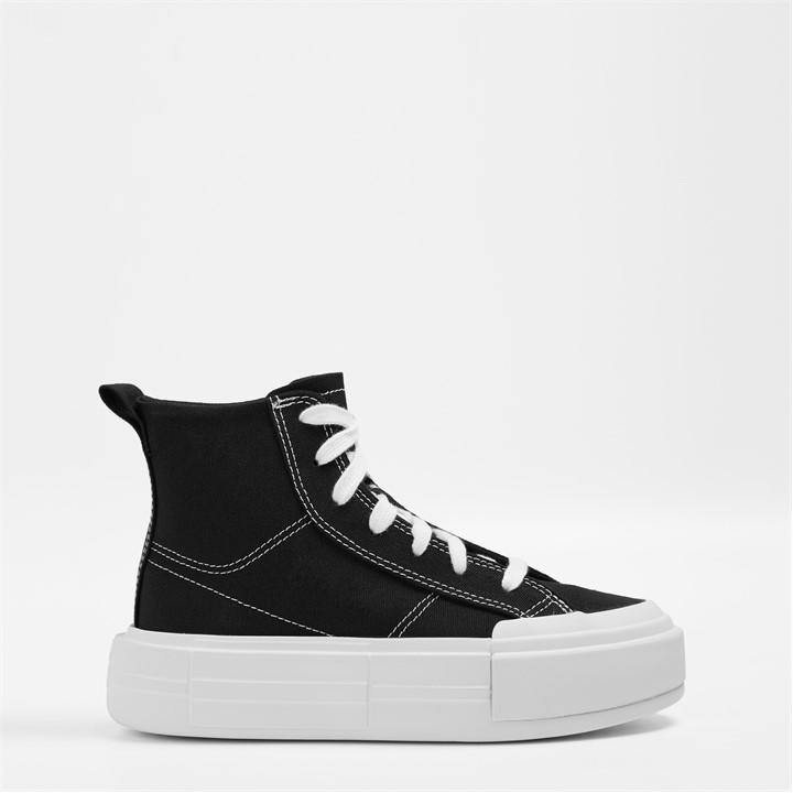 Blk/Wht 001 - Converse - Cruise Chuck Taylor All Star High Top Trainers Childrens