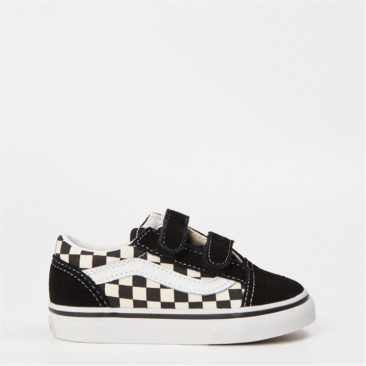 Black/White - Vans - Old Skool Velcro Shoes Infants