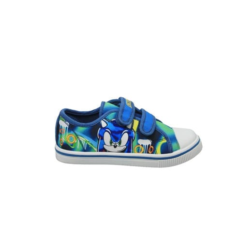 Sonic - Canvas Low Trainers Childrens