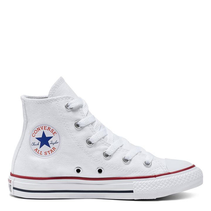 Converse Lifestyle Boys White Chuck High Cut Canvas Shoes C11
