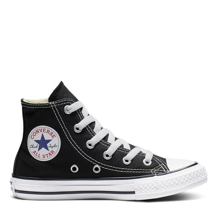 Converse Lifestyle Boys Black Chuck High Cut Canvas Shoes C13
