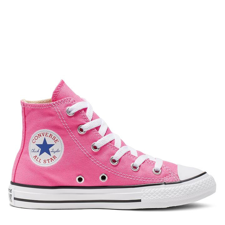 Converse Lifestyle Boys Pink Chuck High Cut Canvas Shoes C12