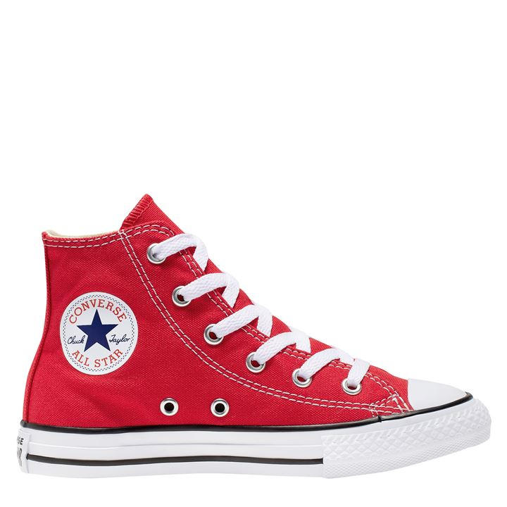 Converse Lifestyle Boys Red Chuck High Cut Canvas Shoes C12