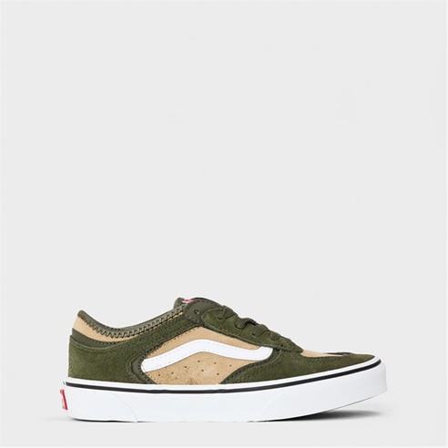 Vans - Unisex Kids' Rowley Classic Grape Leaf Canvas Low Trainers