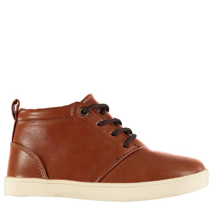 Soviet Boys Brown Whitehall Mid Boot Child C13