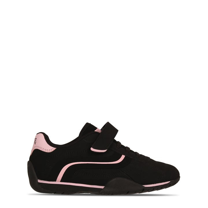 Lonsdale Boys Black Camden Trainers Childrens C13