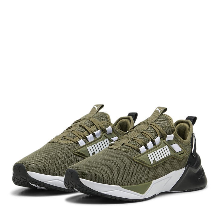Puma Boys Green Retaliate Jr Size 3