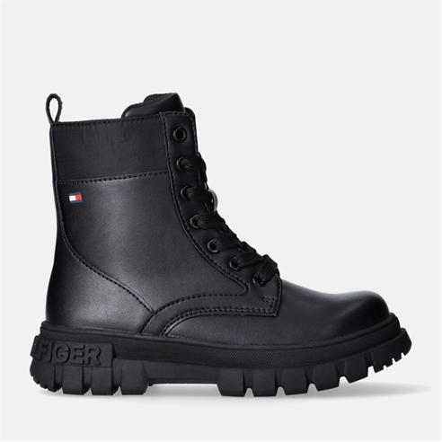 Tommy Hilfiger - Kids' Lace-Up Biker Boots
