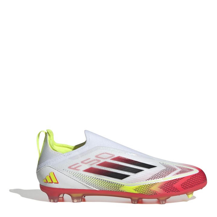 Adidas Boys Multi F50 Elite Laceless Firm Ground Boots Childrens C12