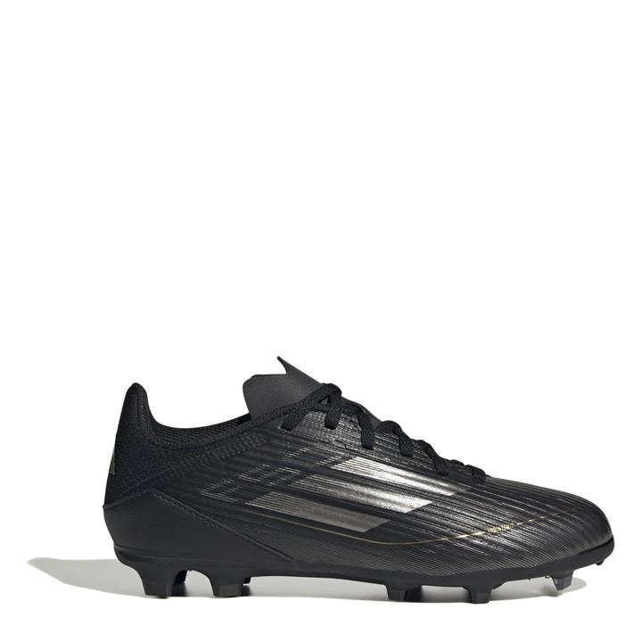 Adidas Boys Black F50 League Childrens Firm Ground Football Boots C12