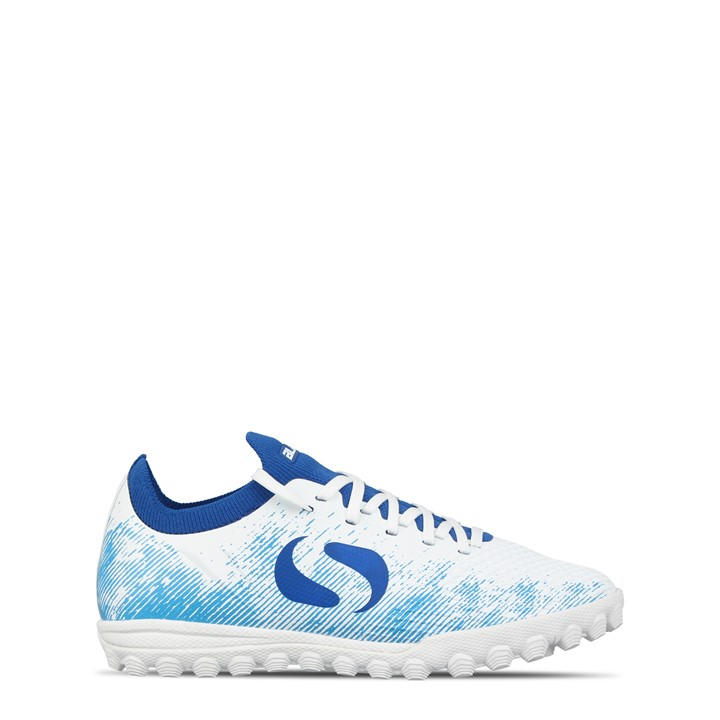 Sondico Boys White Blaze Childrens Astro Turf Trainers C13