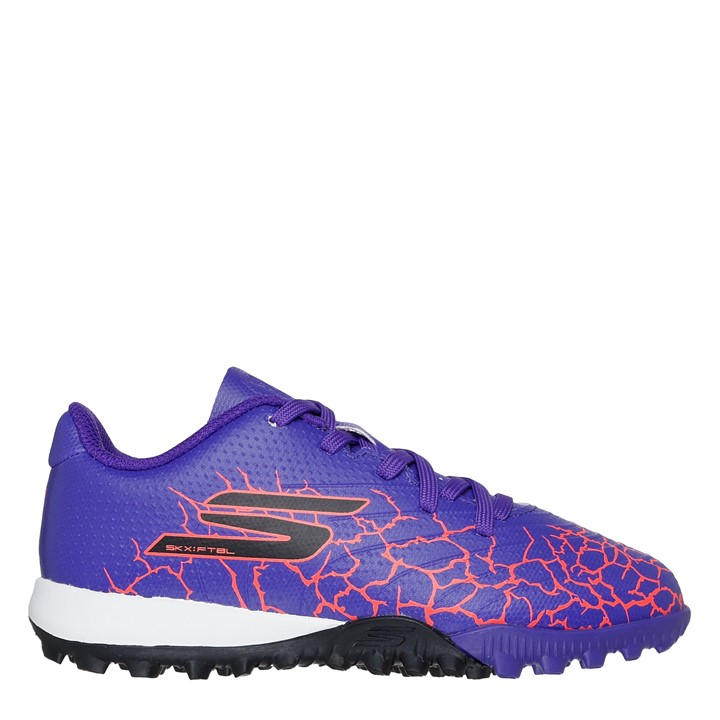 Skechers Boys Purple Skx 01 Juniors Astro Turf Football Boots C11