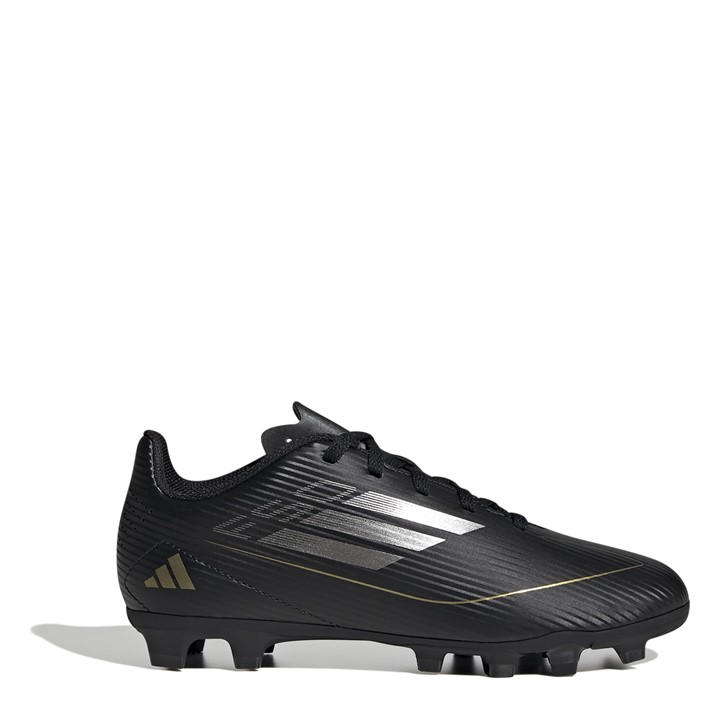 Adidas Boys Black F50 Club Childrens Firm Ground Football Boots C11